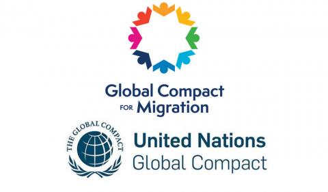 Global Compact on Migration logo