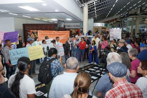 Press conference Emergency delegation to Honduras January 24, 2018