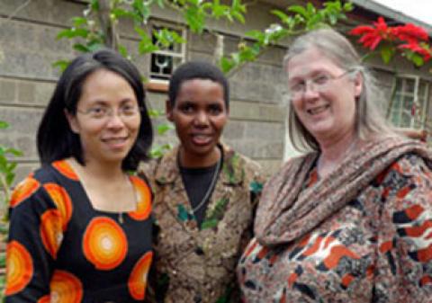 Maryknoll Sisters peace building team