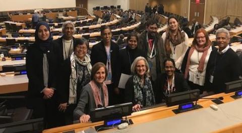Sr. Marvie Misolas at UNSocD56