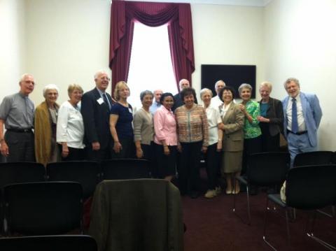 Maryknoll missioners meet with Nita Lowey