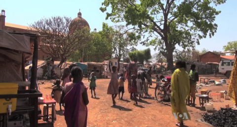 St. Mary's Catherdral compound, Wau, South Sudan, December 2016