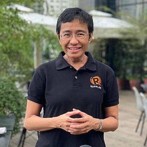  Nobel Prize laureate Maria Ressa via Wikimedia Commons 