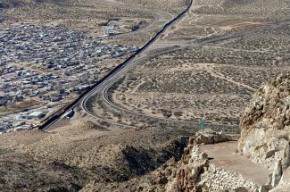 Southern border at El Paso