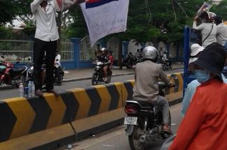 Cambodia Kem Ley funeral