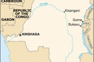 DRC map
