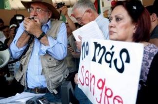 Javier Sicilia and the Caravan for Peace