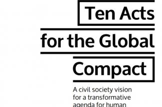 Now and How Ten Acts for the Global Compact cover