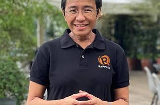  Nobel Prize laureate Maria Ressa via Wikimedia Commons 