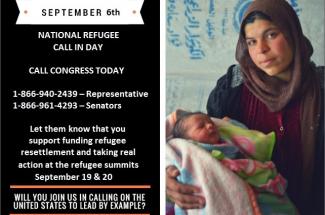 National Refugee Call In Day