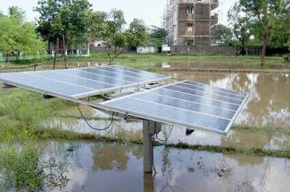 Solar panels in India