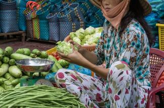 Market in Vietnam