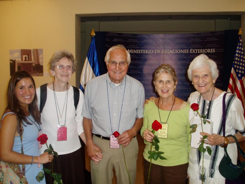 Members of the SHARE El Salvador delegation